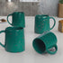 Speckle Green Ceramic Coffee Mug (Set of 4) - The Earth Store - Mug Set